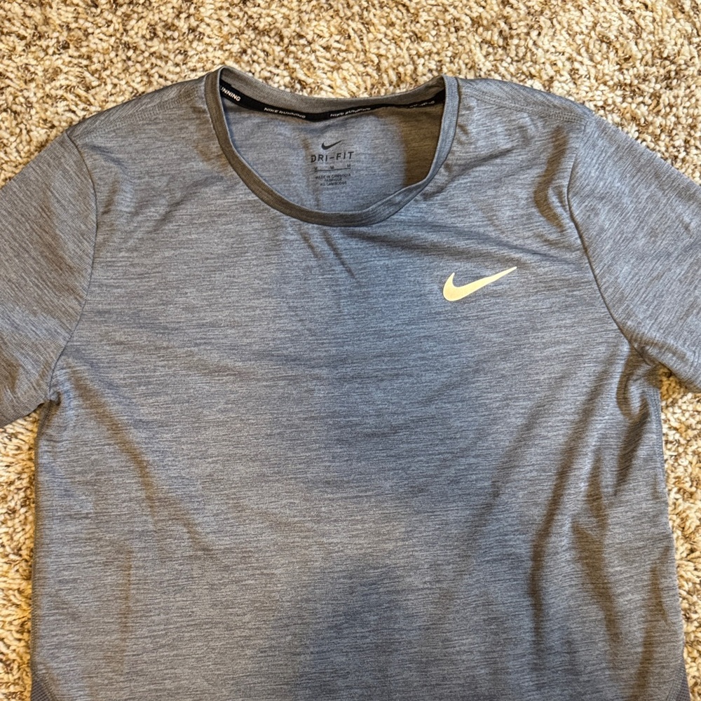 Nike Heather Gray Dri-FIT Tee